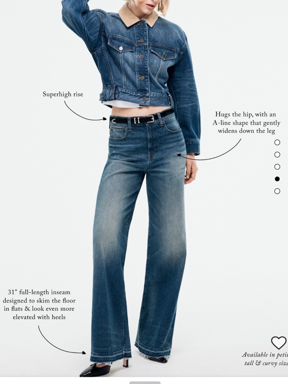 J. Crew High-Rise Denim Trouser Jean - Picture 13 of 14